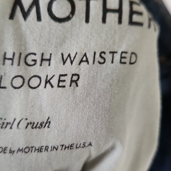 MOTHER Women's Skinny Jeans - Blue - Picture 5 of 6